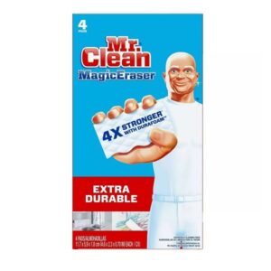 Mr. Clean Magic Eraser, Extra Power, 4 Pads (Pack of 2 boxes) - Image 1