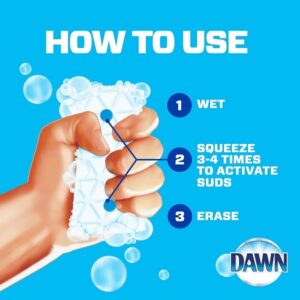 Mr. Clean Magic Eraser Kitchen and Oven Cleaner with Dawn, Cleaning Pads with Durafoam, 10 Count - Image 4