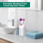 Mspan Electric Toothbrush Head Cover: Sonic Toothbrush Cap Travel Protector Plastic Brush Pod Protection Clip Case Value Pack, Purple, Pack of 1 - Image 5