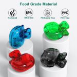 Mspan Toothbrush Head Cover Cap: Toothbrush Protector Brush Pod Case Protective Plastic Clip Bathroom Cool Stuff for Household Travel - Image 2