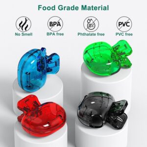 Mspan Toothbrush Head Cover Cap: Toothbrush Protector Brush Pod Case Protective Plastic Clip Bathroom Cool Stuff for Household Travel - Image 2