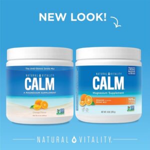 Natural vitality Orange Calm Magnesium Drink Mix, 8 OZ - Image 2