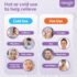 NEWGO Cooling Eye Mask Reusable Gel Eye Mask for Puffy Eyes, Ice Eye Mask Cold Eye Mask Frozen with Plush Backing for Headache, Migraine, Stress Relief - Purple - Image 3