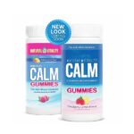 Natural Vitality CALM Gummies 120 ct Raspberry Lemon Magnesium Supplement - Image 2