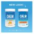 Natural Vitality Calm magnesium gummies front label vegan new look