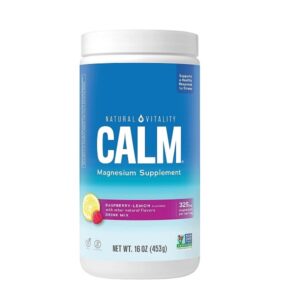 Natural Vitality Natural Calm Raspberry Lemon 16oz - Image 1