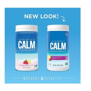 Natural Vitality Natural Calm Raspberry Lemon 16oz - Image 2