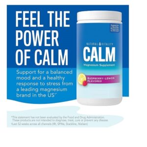 Natural Vitality Natural Calm Raspberry Lemon 16oz - Image 4