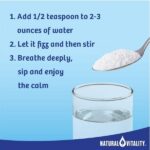 Natural Vitality Natural Magnesium Calm Raspberry-Lemon - 8 oz - Image 2