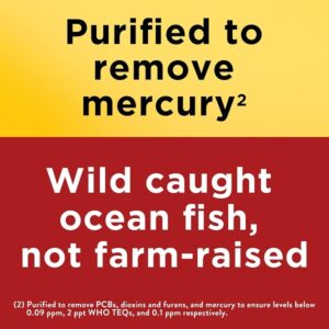 Nature Made Burp-Less Fish Oil 1200 mg Softgels, 200 Count for Heart Health (Packaging May Vary) - Image 3