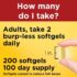 Nature Made Burp-Less Fish Oil 1200 mg Softgels, 200 Count for Heart Health (Packaging May Vary) - Image 4