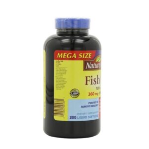 Nature Made Fish Oil Omega-3 1200mg, 300 Softgels - Image 6