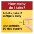 Nature Made Fish Oil Omega-3, 1200mg, Pack of 100 Softgels - Image 3
