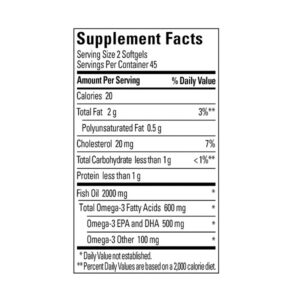 Nature Made Fish Oil,1000 mg, 300 mg OMEGA-3, 90-Count - Image 2