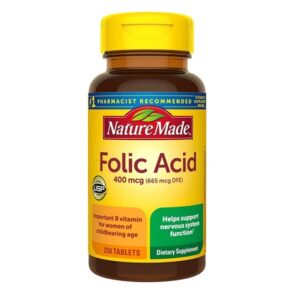 Nature Made Folic Acid, 400mcg, Tablets 250 ea - Image 1