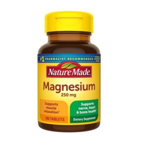 Nature Made MAGNESIUM 250 mg 100 Tablets - Image 1