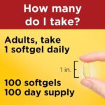 Nature Made One per Day Fish Oil 1200 mg Softgels 100 Count w. Omega-3 720 mg - Image 3