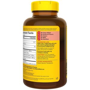 Nature Made One per Day Fish Oil 1200 mg Softgels 100 Count w. Omega-3 720 mg - Image 7