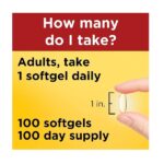 Nature Made Organic Flaxseed Oil 1400 Mg Omega 3 - 6 - 9 100 Liquid Softgels - Image 3