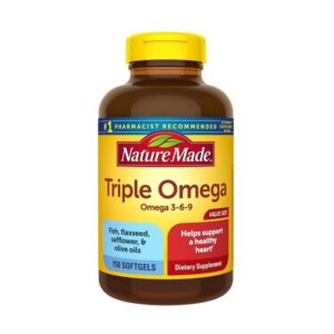 Nature Made Triple Omega 3-6-9, 150 Softgels - Image 1