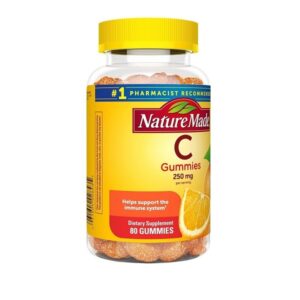 Nature Made Vitamin C Adult Gummies Tangerine, 80 Count - Image 6