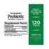 Nature's Bounty Acidophilus Probiotic, Pack of 120 Tablets - Image 2
