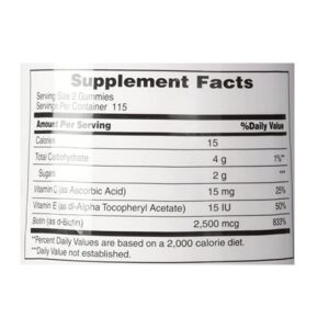 Nature's Bounty Hair Skin and Nails - 230 Gummies - Image 3