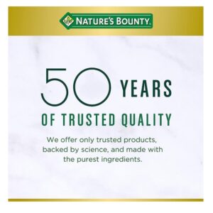 Nature's Bounty Omega-3 Fish Oil Odorless, 1000 mg, 120 Softgels - Image 3