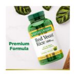 Nature's Bounty Red Yeast Rice, 600 mg, 250 Capsules - Image 4