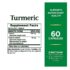 Nature's Bounty Turmeric/Curcumin, 60 Capsules, 450 Mg - Image 2