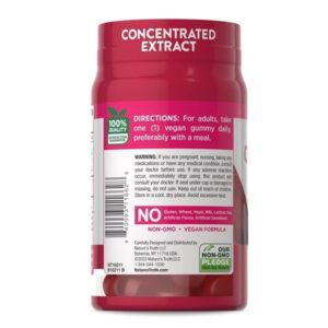 Nature's Truth Cranberry Gummies | 60 Count | Vegan, Non-GMO & Gluten Free Supplement | Supports Urinary Tract Health | Cranberry Mango Flavor - Image 6