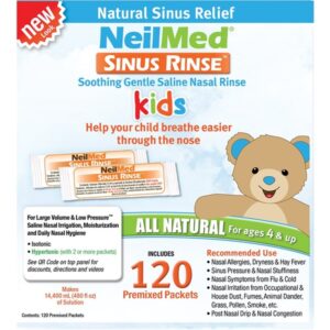 Neil Med Sinus Rinse Pediatric Packets , Premixed 120/box - Image 2