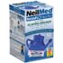 NeilMed NasaFlo unbreakable Neti Pot with 50 saline packets for natural sinus relief and nasal congestion.