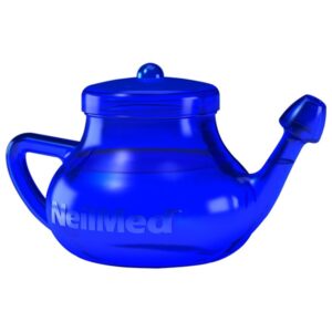 NeilMed NasaFlo Unbreakable Neti Pot with 50 Premixed Packets - Image 4