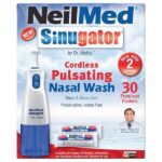 NeilMed Sinugator Cordless Pulsating Nasal Wash with 30 Premixed Packets - Image 2
