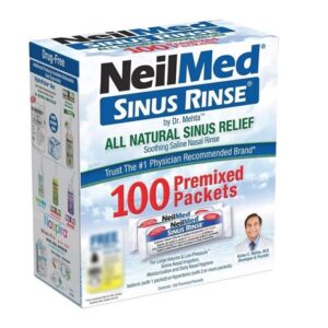 Neilmed Sinus Rinse Premixed Packets, 100 Packets - Image 2