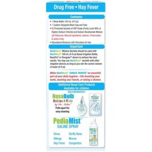 Neilmed s Sinus Rinse, Pediatric, Complete Saline Nasal Rinse Kit - Image 6
