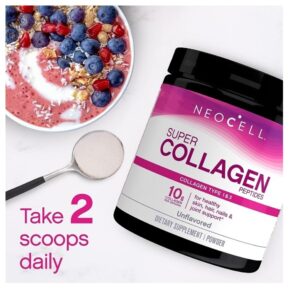 NeoCell Super Collagen Peptides Powder, Unflavored, 15 Servings, Package May Vary, White, 5.3 Oz - Image 3