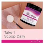 NeoCell Super Collagen Powder, 6,600mg Types 1 & 3 Grass-Fed Collagen, Gluten Free, Berry Lemon Flavor, 6.7 Ounces - Image 3