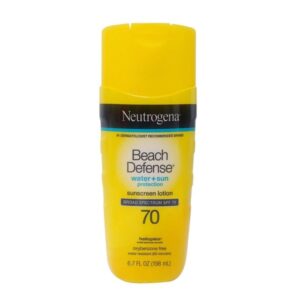 Neutrogena Sunscreen Spf 70 - 6.7 Ounces Lotion For Sensitive Skin, Pack Of 1 - Image 1