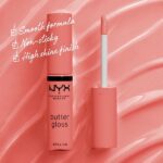 Nyx Professional Makeup Butter Lip Gloss, Crème Finish - Creme Brulee, 8ml - Image 2