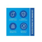 O'Keeffe's Healthy Feet Cream, 3.2 oz Jar, 4 Pack - Image 3