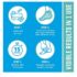 O'Keeffe's Healthy Feet Intensive Moisturizing Foot Mask, One Pair Single-Use Socks, (Pack of 2) - Image 5