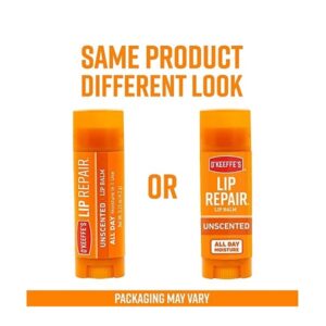 O'Keeffe's Unscented Lip Repair Lip Balm for Dry, Cracked Lips, Stick - Image 4