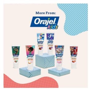 Orajel Anticavity Flouride Toothpaste 119g(4.2oz) – Bubble Guppies - Image 7