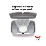 OXO Tot Perfect Pull Wipes Dispenser, Gray - Image 4