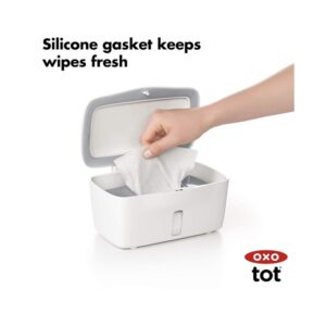 OXO Tot Perfect Pull Wipes Dispenser, Gray - Image 5