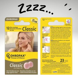 Ohropax Ohropax Wax Ear Plugs 12 plugs - Image 3