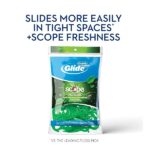 Oral B Glide Floss Picks Plus Scope Outlast - Long Lasting Mint - 75 ct - Image 3
