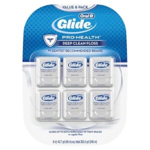 Oral-B Glide Pro-Health Deep Clean Floss, Mint, 6 Count - Image 1